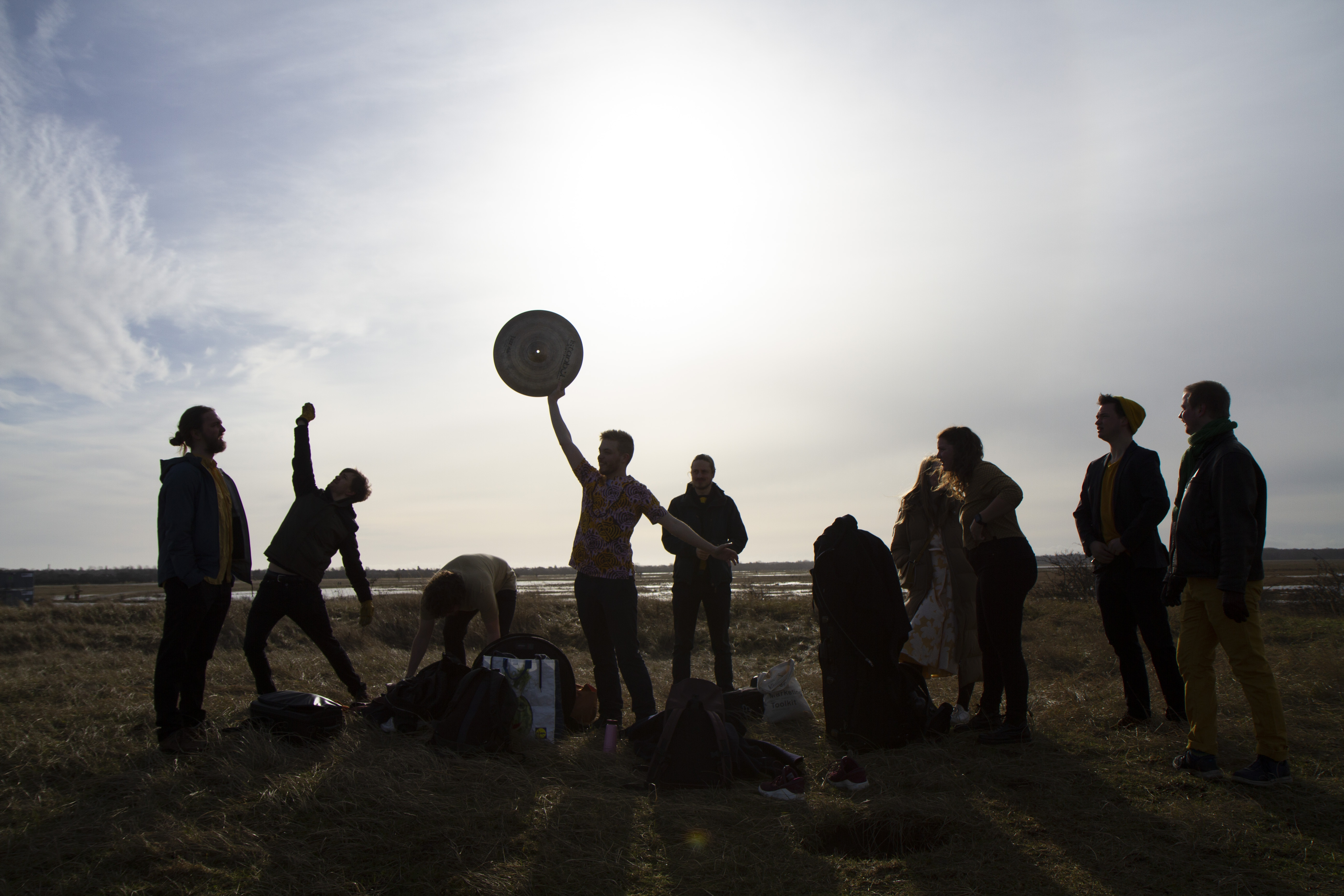 Cover photo of artist